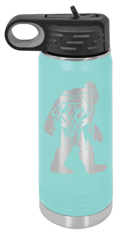 Sasquatch - 20oz Water Bottle Laser Engraved - Image 15