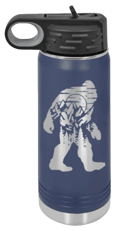 Sasquatch - 20oz Water Bottle Laser Engraved - Image 9