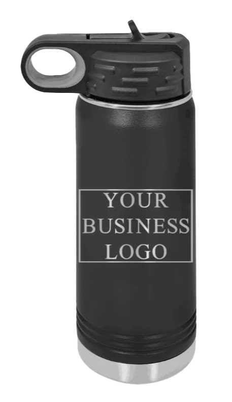 Custom Logo Laser Engraved - 20oz Water Bottle - Image 9