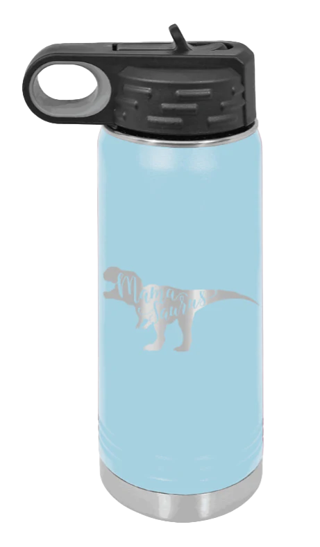 Mamasaurus - 20oz Water Bottle Laser Engraved - Image 5