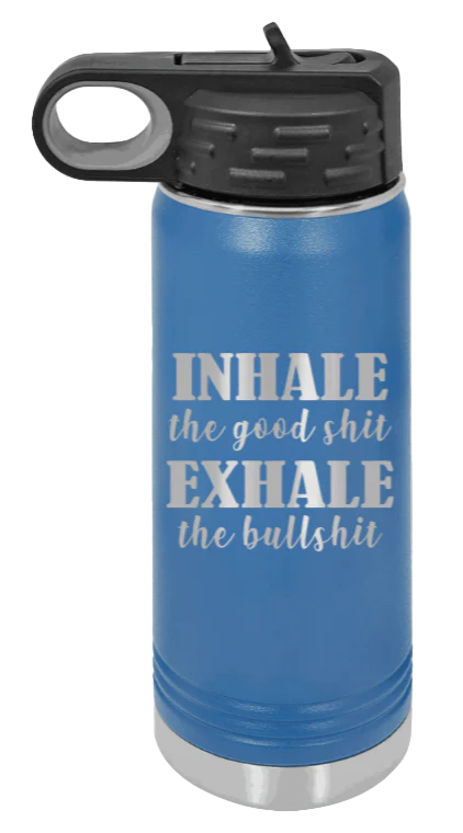 Inhale Exhale - 20oz Mug Laser Engraved - Image 2
