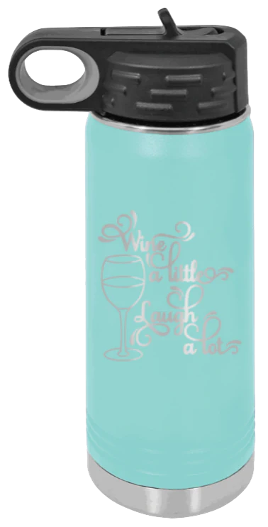 Wine A Little Laugh A Lot - 20oz Mug Laser Engraved - Image 15
