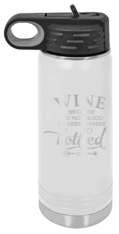 Wine Bottled Up - 20oz Mug Laser Engraved - Image 16