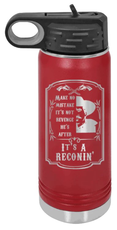 Tombstone Reconin - 20oz Water Bottle Laser Engraved - Image 8