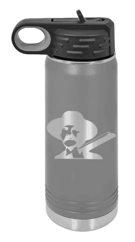 Tombstone 2 Hells Coming - 20oz Water Bottle Laser Engraved - Image 4