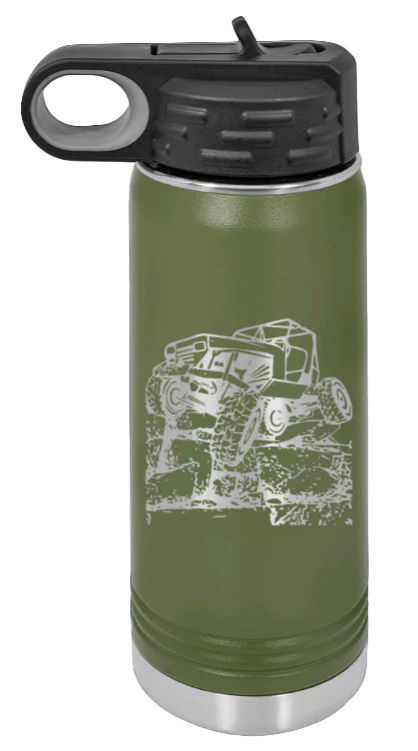 YJ Crawler - 20oz Water Bottle Laser Engraved - Image 10
