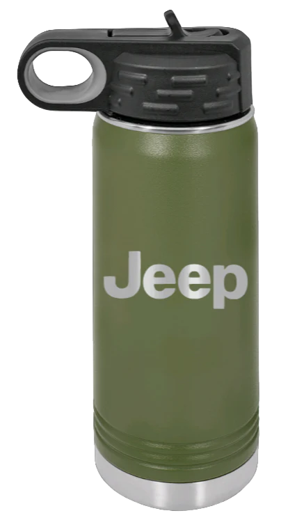 Jeep - 20oz Water Bottle Laser Engraved - Image 10