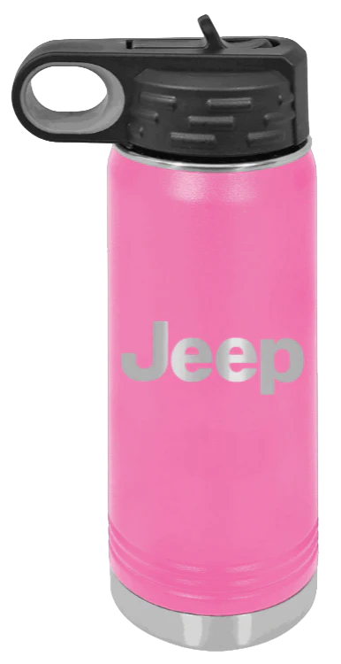 Jeep - 20oz Water Bottle Laser Engraved - Image 12