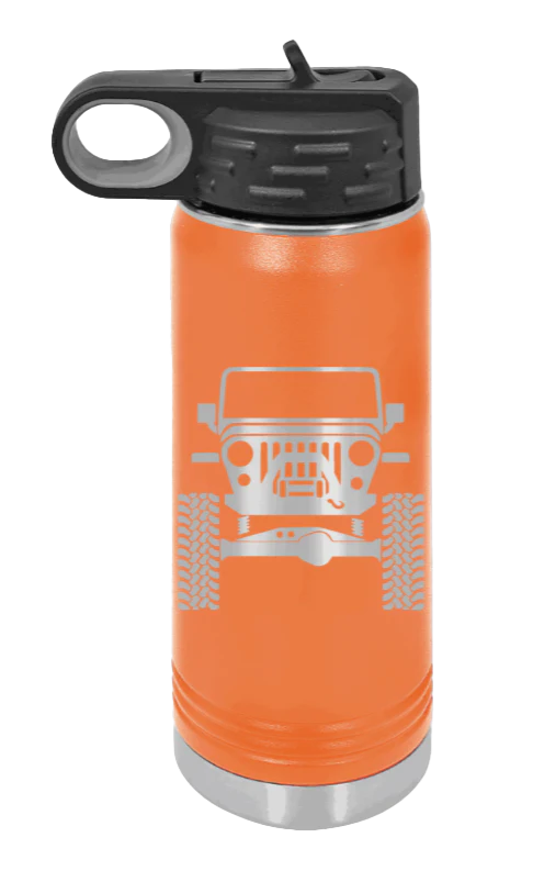 Jeep TJ - 20oz Water Bottle Laser Engraved - Image 11
