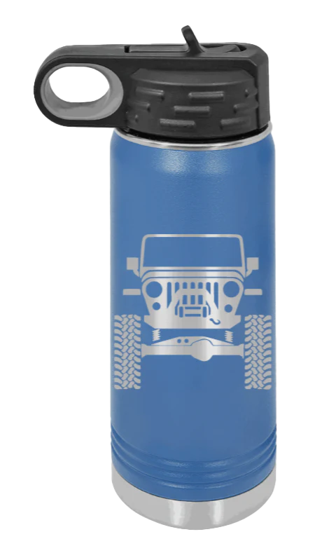 Jeep TJ - 20oz Water Bottle Laser Engraved - Image 2