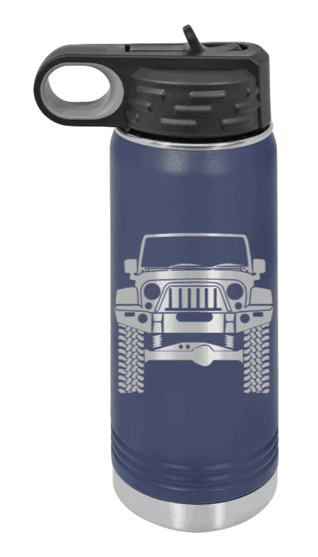 Jeep JK - 20oz Water Bottle Laser Engraved - Image 9