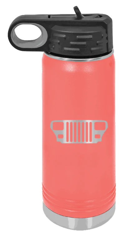 YJ Grill - 20oz Water Bottle Laser Engraved - Image 3