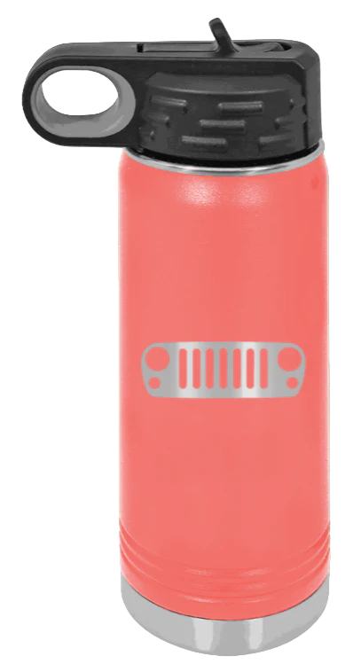 JK Grill - 20oz Water Bottle Laser Engraved - Image 3
