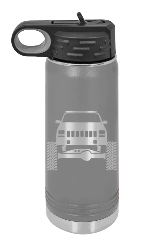 Jeep Cherokee - 20oz Water Bottle Laser Engraved - Image 4