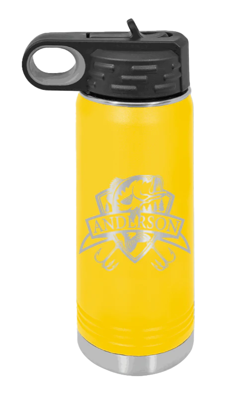 Bass Banner - 20oz Water Bottle - Image 17