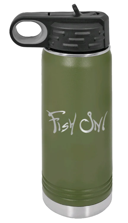 Fish On - 20oz Water Bottle - Image 10