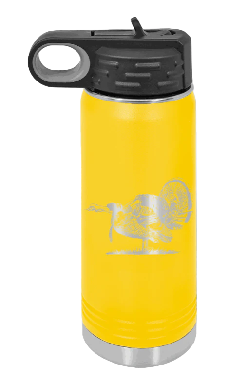 Turkey Gobble - 20oz Water Bottle - Image 17