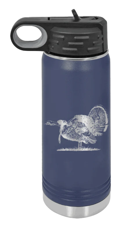 Turkey Gobble - 20oz Water Bottle - Image 9