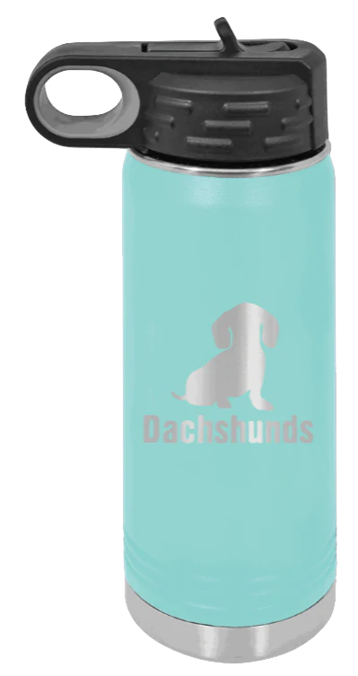 Dachshunds - 20oz Water Bottle Laser Engraved - Image 15