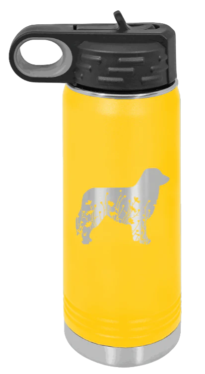 Aussie Flowers - 20oz Water Bottle Laser Engraved - Image 17
