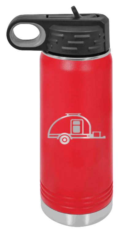 Camper - 20oz Water Bottle Laser Engraved - Image 13