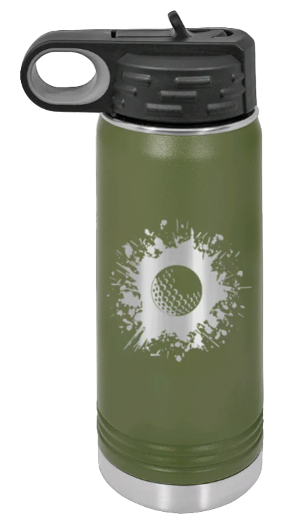 Golf - 20oz Water Bottle Laser Engraved - Image 10
