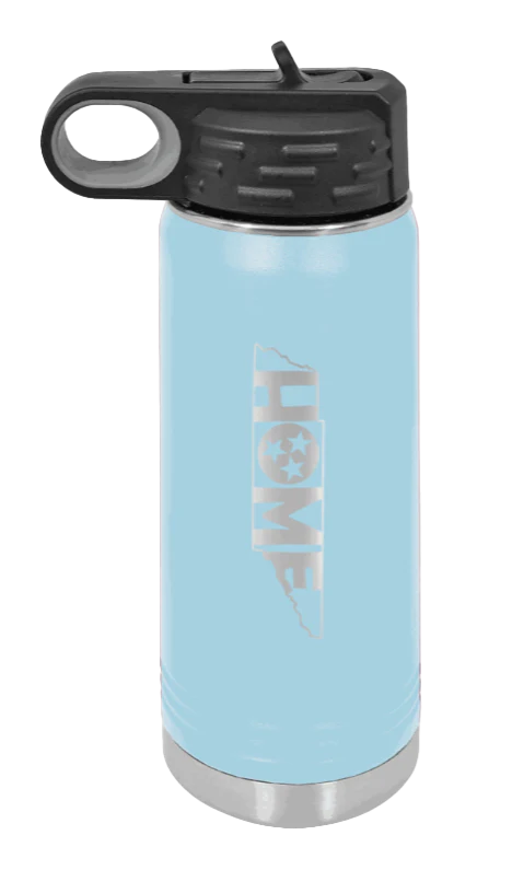 Tennessee Home - 20oz Water Bottle Laser Engraved - Image 6