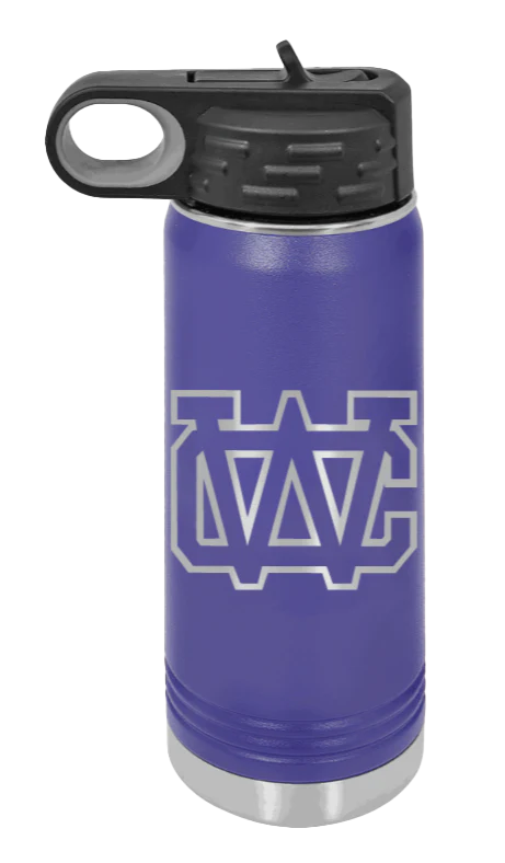 Warren County High School TN - 20oz Water Bottle Laser Engraved - Image 13