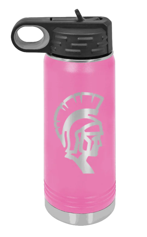 White County High School TN Spartan - 20oz Water Bottle Laser Engraved - Image 12