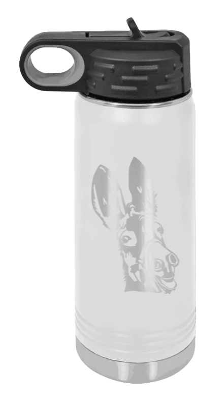 Donkey - 20oz Water Bottle Laser Engraved - Image 16