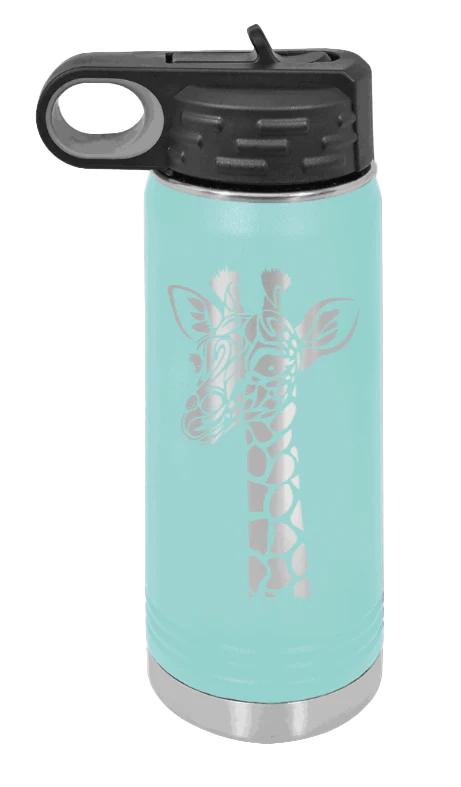 Giraffe - 20oz Water Bottle Laser Engraved - Image 15