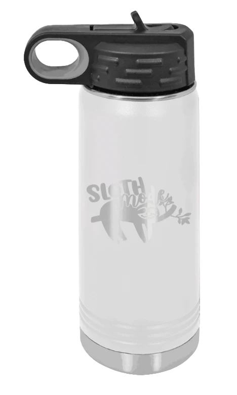 Sloth - 20oz Water Bottle Laser Engraved - Image 16