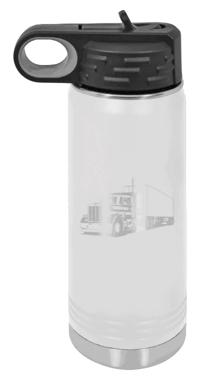 Truck 2 - 20oz Water Bottle Laser Engraved - Image 16