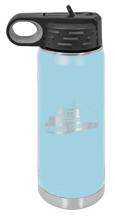 Truck 2 - 20oz Water Bottle Laser Engraved - Image 6