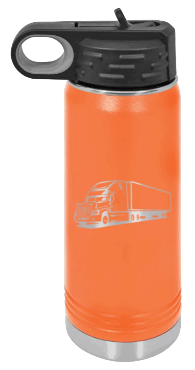 Truck - 20oz Water Bottle Laser Engraved - Image 11