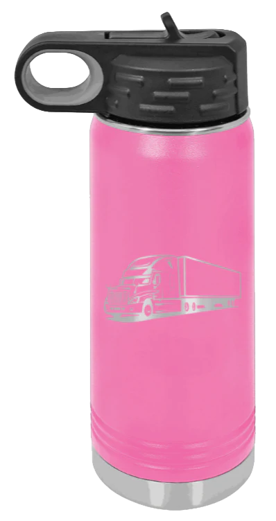 Truck - 20oz Water Bottle Laser Engraved - Image 12
