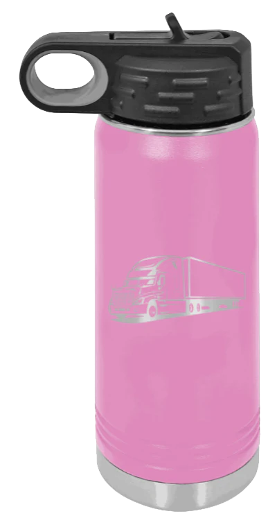 Truck - 20oz Water Bottle Laser Engraved - Image 7