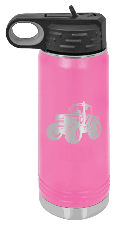 Tractor - 20oz Water Bottle Laser Engraved - Image 12