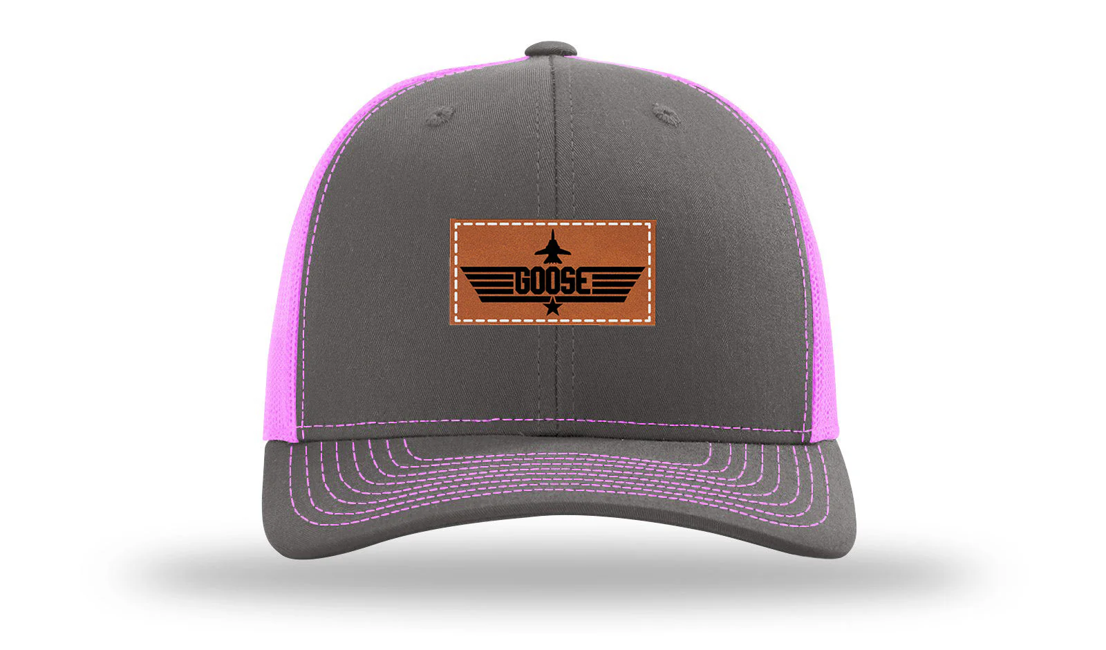 Goose Leather Patch Richardson 112 Hat - Image 15