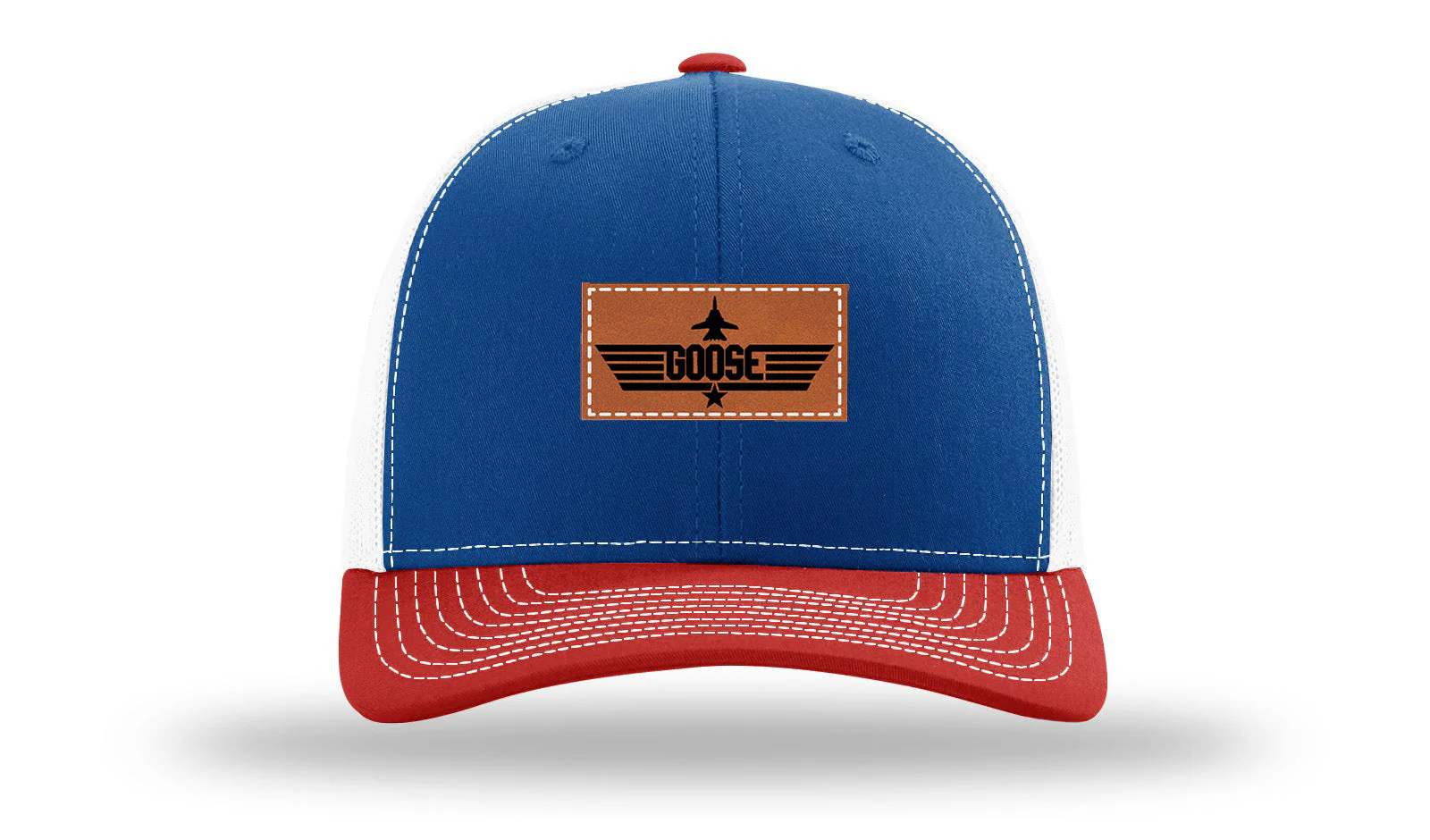 Goose Leather Patch Richardson 112 Hat - Image 42