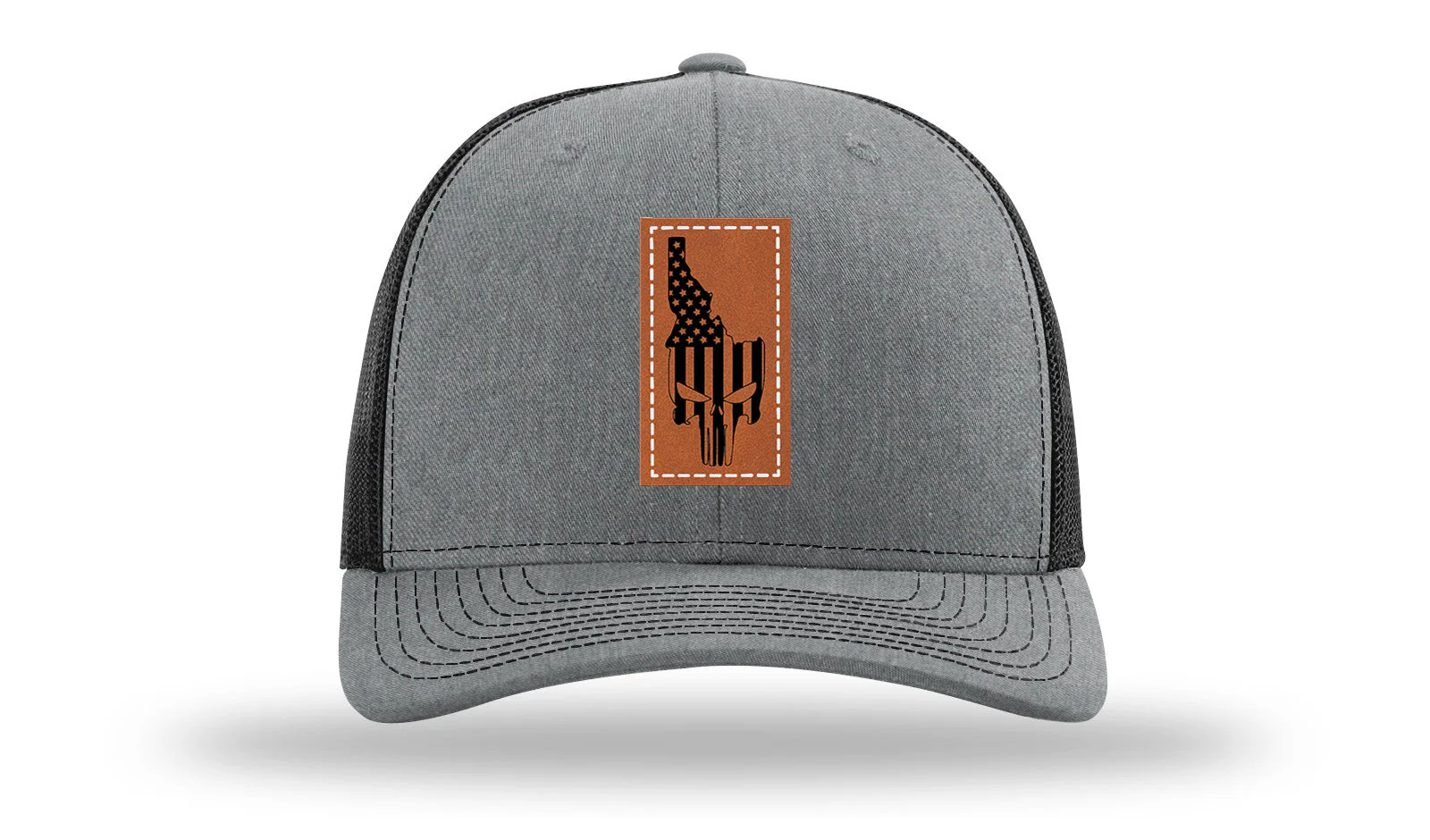 Idaho Punisher Leather Patch Richardson 112 Hat - Image 20