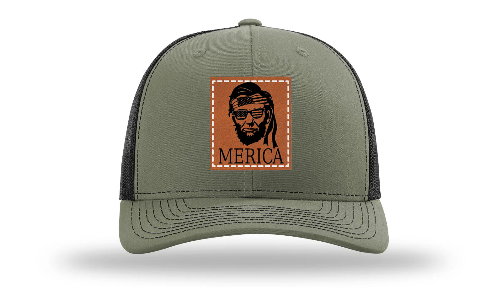 Abe Merica Leather Patch Richardson 112 Hat - Image 25