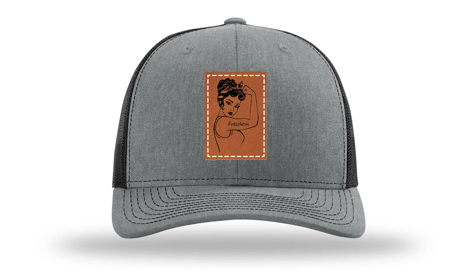 Freedom Girl Leather Patch Richardson 112 Hat - Image 20