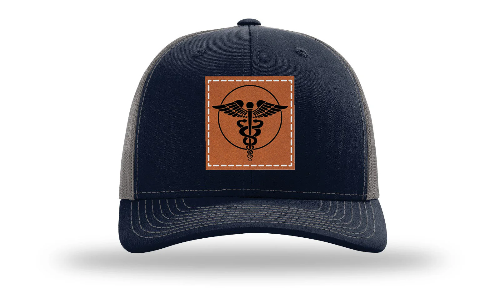 Caduceus Leather Patch Richardson 112 Hat - Image 26