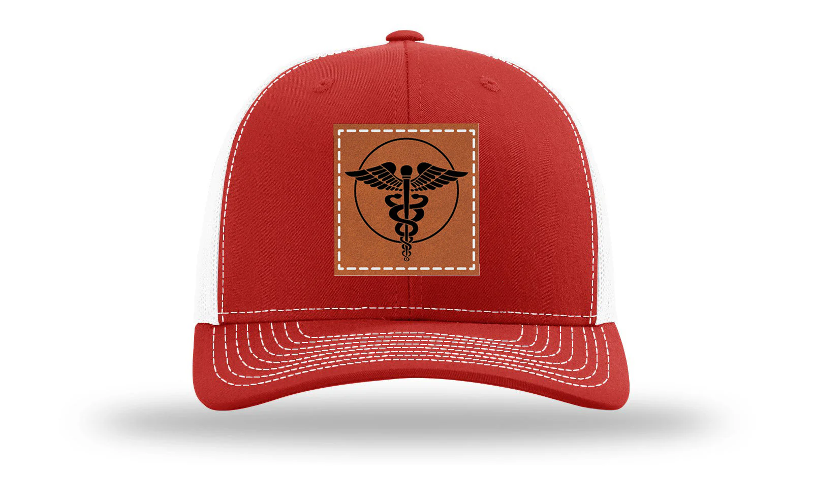 Caduceus Leather Patch Richardson 112 Hat - Image 30