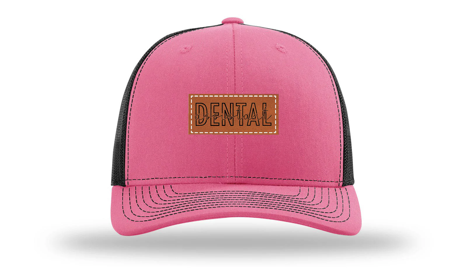 Dental Assistant Leather Patch Richardson 112 Hat - Image 22