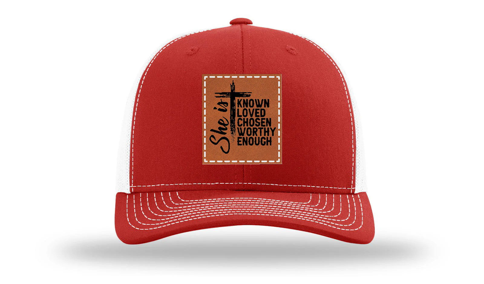 She Is Leather Patch Richardson 112 Hat - Image 31