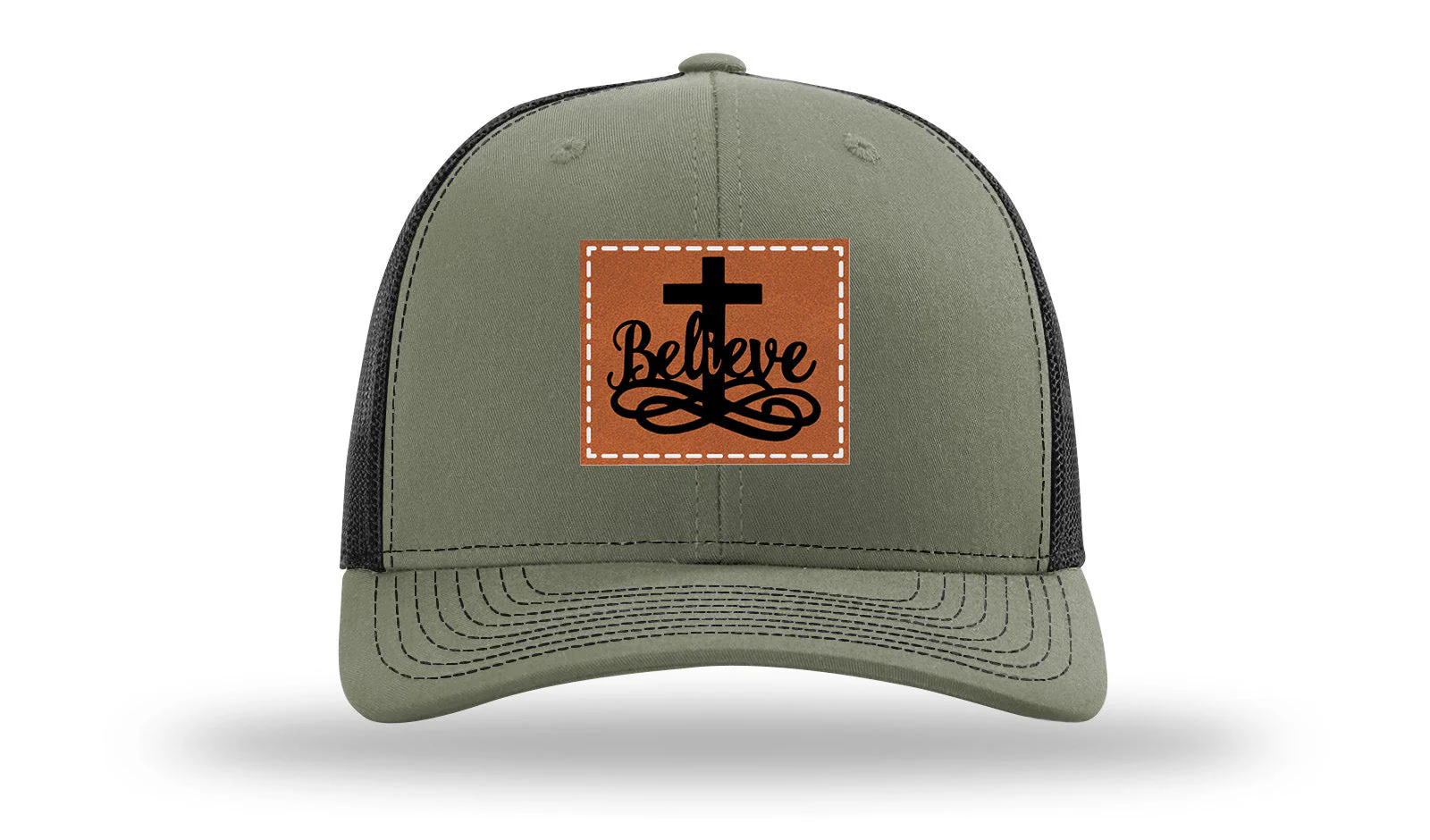 Believe Leather Patch Richardson 112 Hat - Image 25