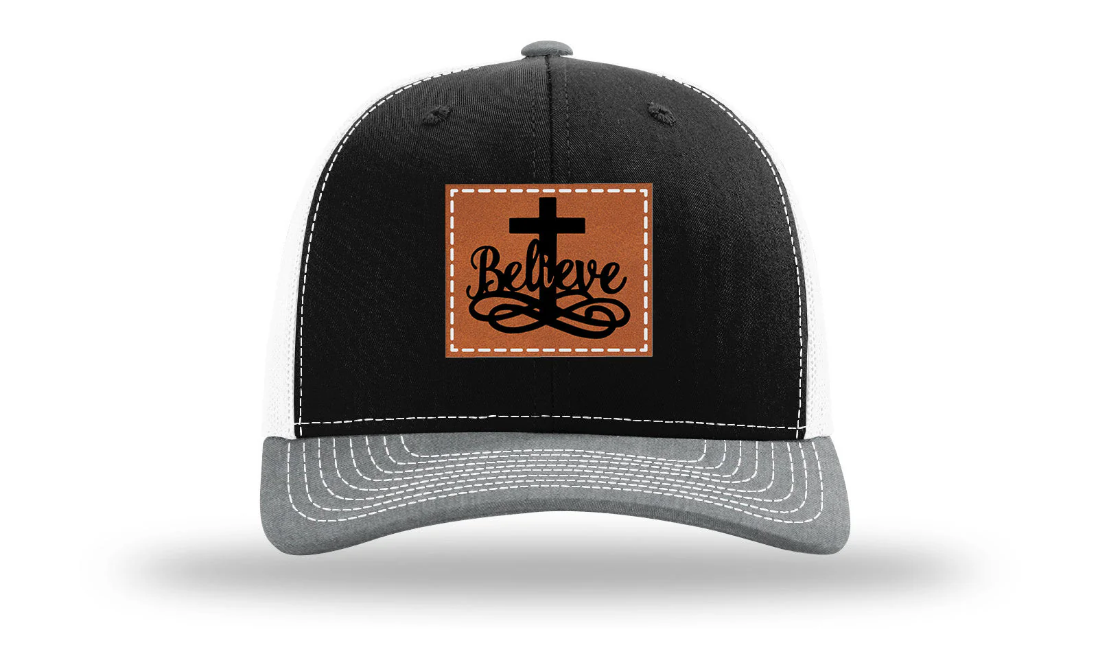 Believe Leather Patch Richardson 112 Hat - Image 33