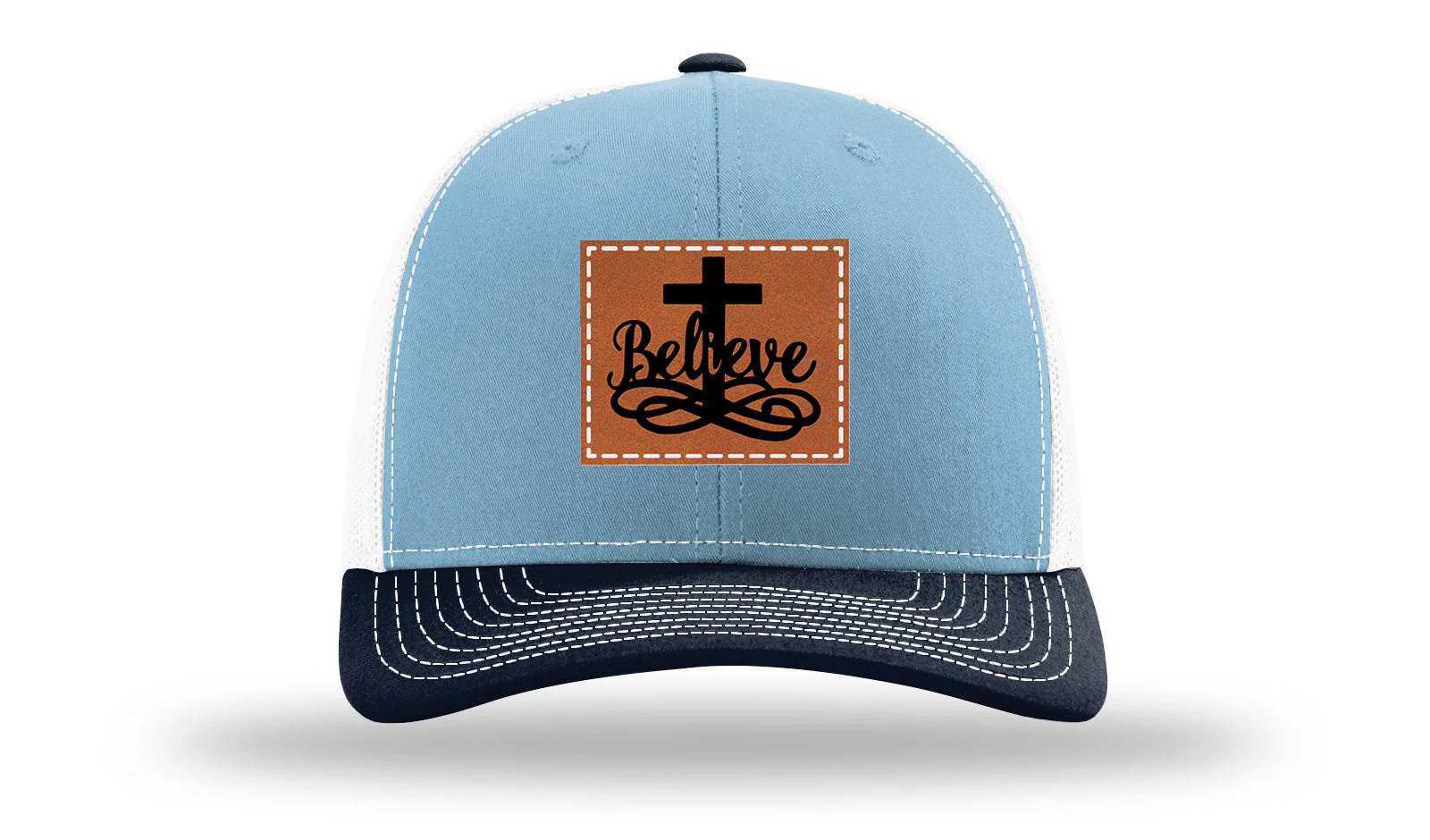Believe Leather Patch Richardson 112 Hat - Image 34